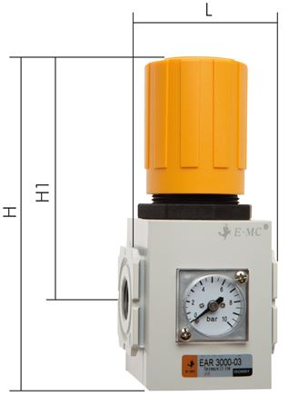 Exemplarische Darstellung: Druckregler - Eco-Line